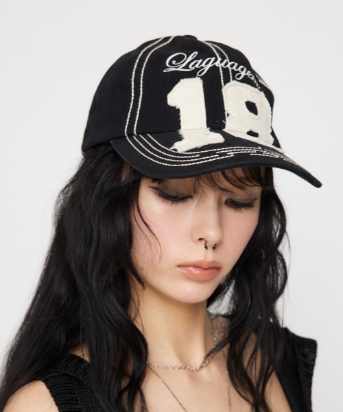 セール】NUMBER STITCH キャップ（キャップ）｜LAGUA GEM