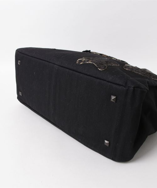 ROEN（ロエン）の「WAPPEN DENIM BOSTON BAG（ボストンバッグ）」 - WEAR