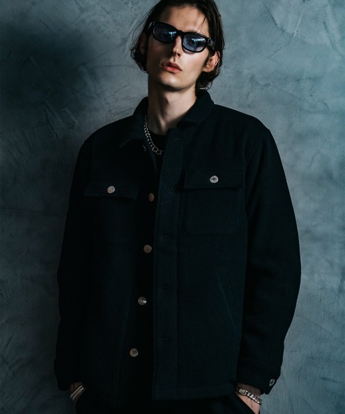 CRIMIE（クライミー）の「WOOL SHIRT JACKET / ウール シャツ