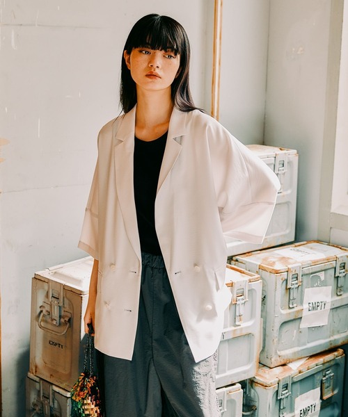 niko and（ニコアンド）｜ジャケット/アウター（ベージュ系）一覧