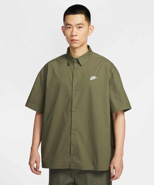セール】ナイキ クラブ メンズ ショートスリーブ ボタンダウン シャツ