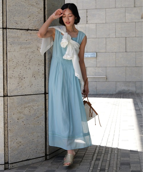 JUSGLITTY（ジャスグリッティー）の「ピンタックサマーワンピース