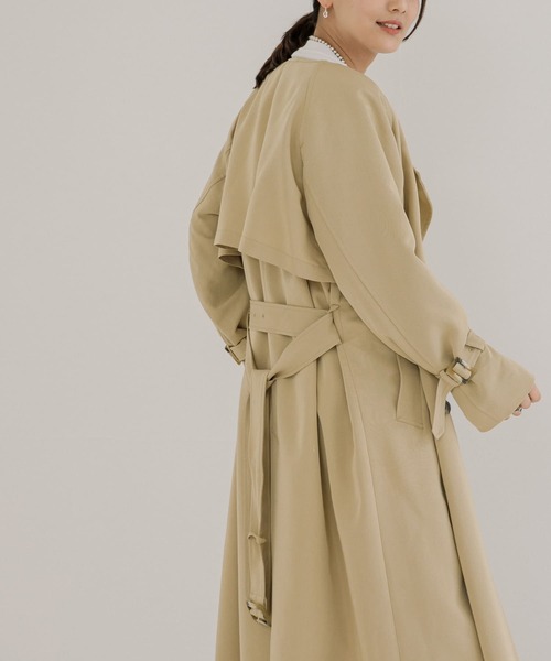 URBAN RESEARCH（アーバンリサーチ）の「ノーカラーロングトレンチ