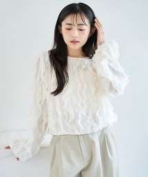 シアー」に該当するホワイト/白色系のファッション通販 - ZOZOTOWN