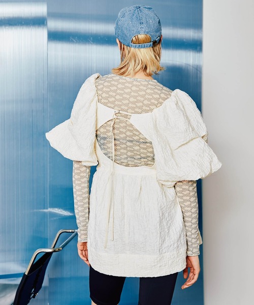 MAISON SPECIAL（メゾンスペシャル）の「バルーンスリーブチュニック