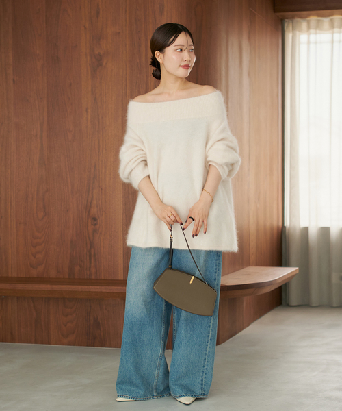 セール】Fur Off Neck ニット（ニット/セーター）｜Plage（プラージュ