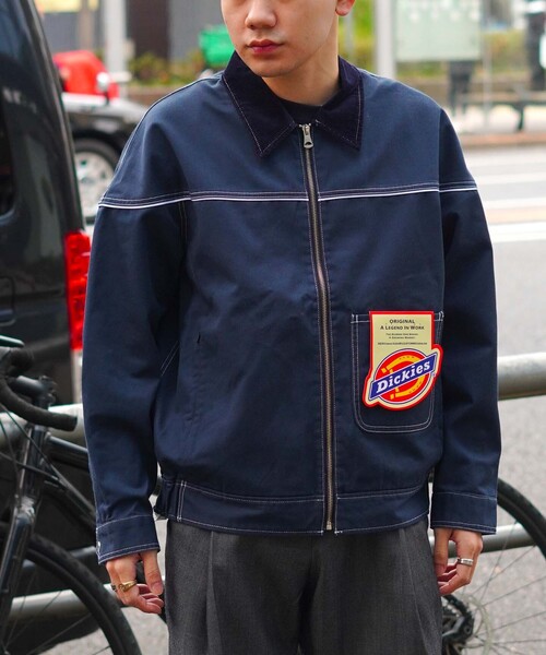 セール】WORK JACKET by【KOWGA × CARSERVICE × Dickies】（ブルゾン