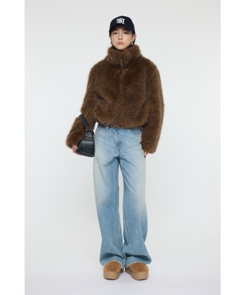 MOUSSY（マウジー）の「SUBU F/FUR CROG ブーツ（ブーツ）」 - WEAR