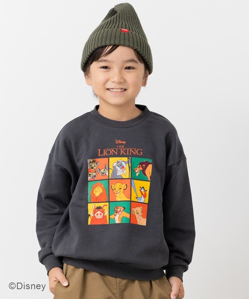 セール】〈ライオン・キング〉プリント 裏毛トレーナー（スウェット