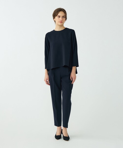 ドライダブルクロス クルーネックプルオーバー（シャツ/ブラウス