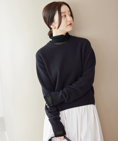 IENA（イエナ）の「SUPER180 クループルオーバー（ニット/セーター