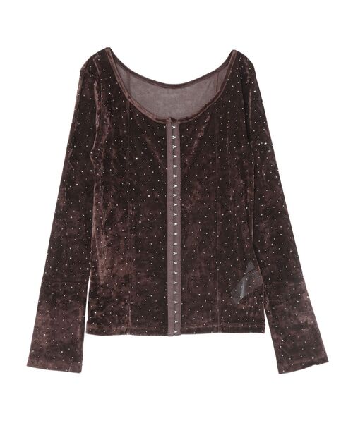 LAGUNAMOON（ラグナムーン）の「2WAYシアーベロアホックデザイン