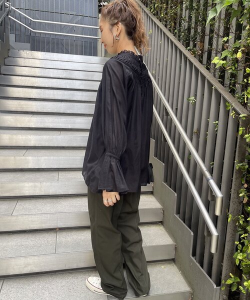 Spick & Span（スピックアンドスパン）の「コットンボイルタックフリル