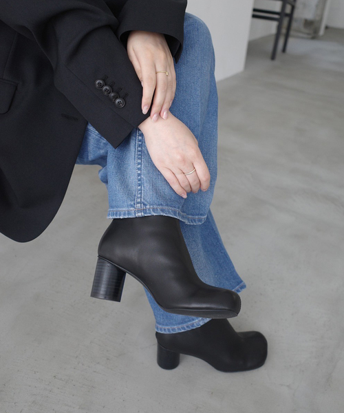 SLOBE IENA（スローブイエナ）の「SLOBE スクエアトゥショートブーツ