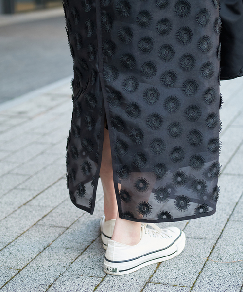 IENA（イエナ）の「シアージャガード刺繍スカート（スカート）」 - WEAR