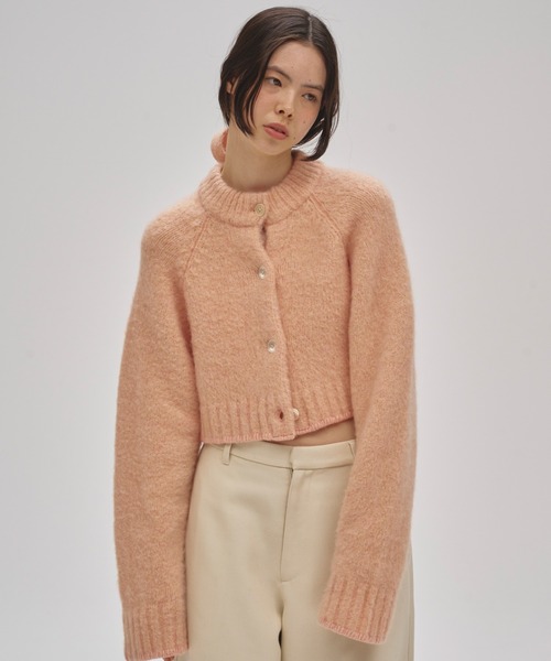 セール】Brashed Knit Cardigan（カーディガン/ボレロ）｜TODAYFUL