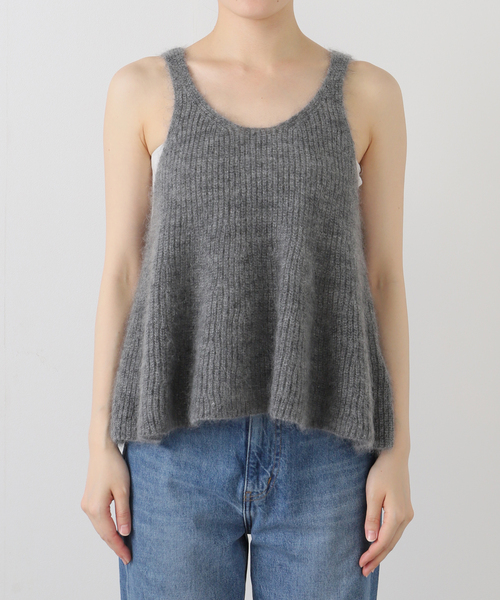 モヘヤミックスフレアタンク（ベスト）｜IENA（イエナ）のファッション