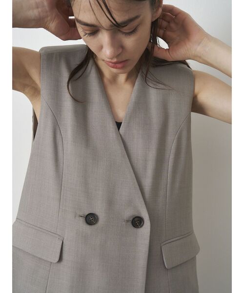 ELENDEEK（エレンディーク）の「コンビネーションジレワンピース