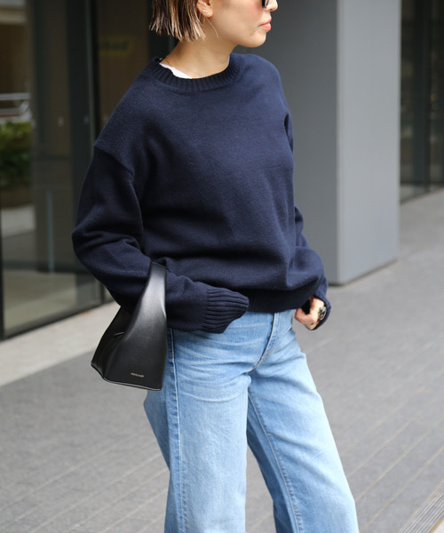 Deuxieme Classe（ドゥーズィエムクラス）の「Lily sof クルーネック