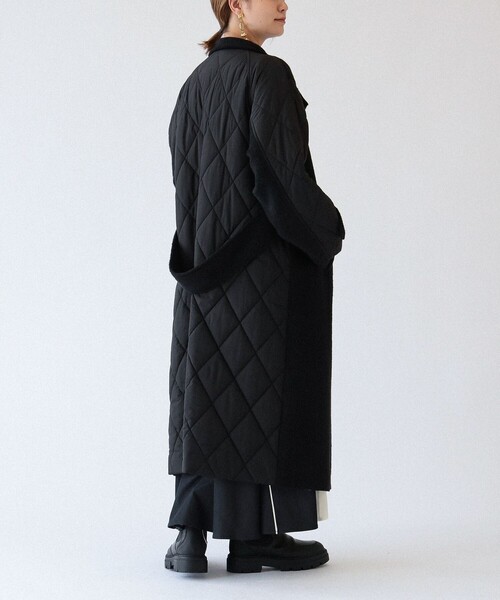Ray BEAMS（レイビームス）の「RBS / シャギー キルト キリカエ コート