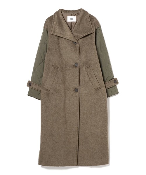 Ray BEAMS（レイビームス）の「RBS / シャギー キルト キリカエ コート