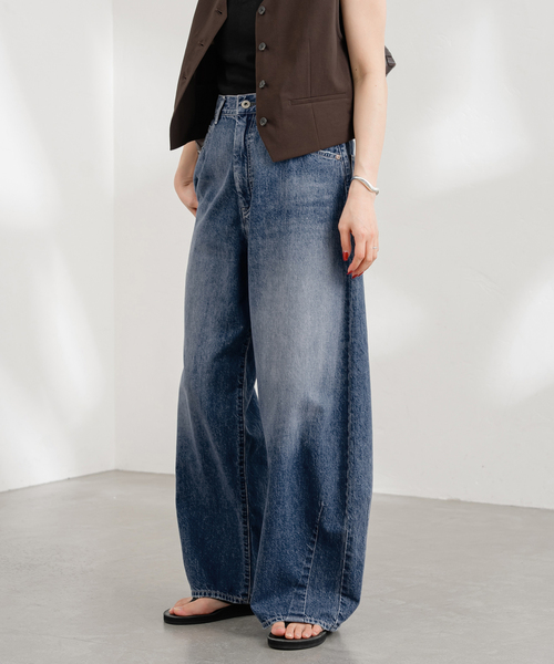 JOHNBULL/ジョンブル デニムバレルパンツ（デニムパンツ）｜FRAMeWORK