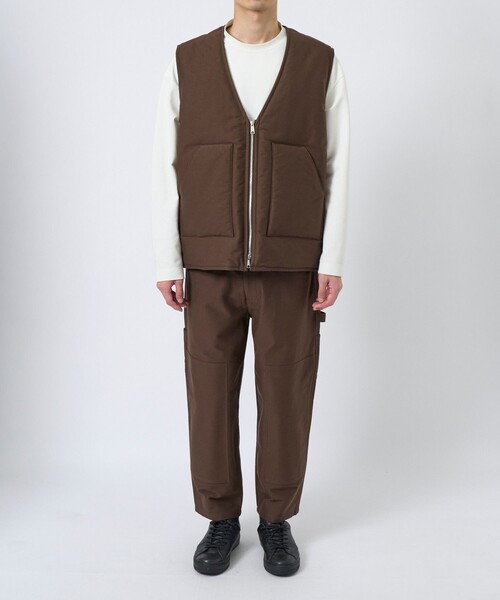 KANEMASA PHIL./カネマサフィル】Piece Dyeing Denim Padded Vest