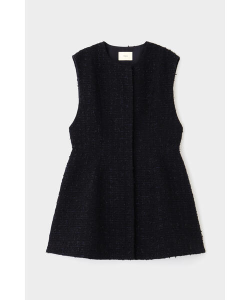 ◇フリンジツィードジレ（ベスト）｜LE PHIL（ルフィル）の