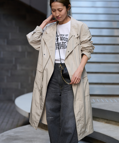 FRAMeWORK（フレームワーク）の「撥水ナイロンスタンドコート（その他