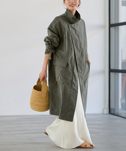 FRAMeWORK（フレームワーク）の「撥水ナイロンスタンドコート（その他