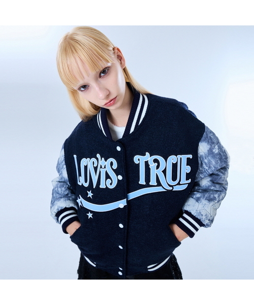 LUVISTRUE（ラヴイズトゥルー）の「MZ LVT VARCITY JACKET（スタジャン