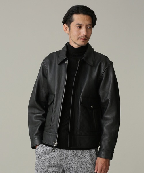 schott（ショット）の「schott/別注 レザー（ライダースジャケット