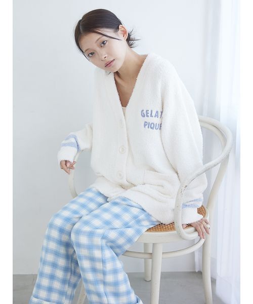 ジェラートピケ パジャマセット チェック柄/ストライプ 正規品 本日
