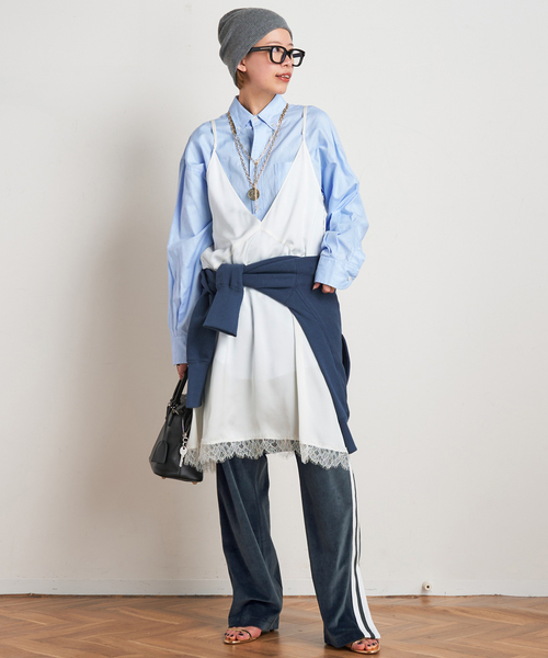 NEWレースドッキングワンピース（ワンピース）｜AP STUDIO（エーピー