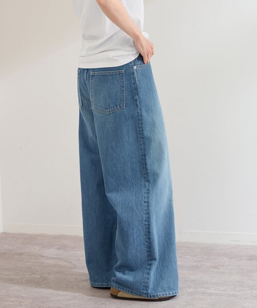 FRAMeWORK（フレームワーク）の「WIDE DENIM（デニムパンツ）」 - WEAR