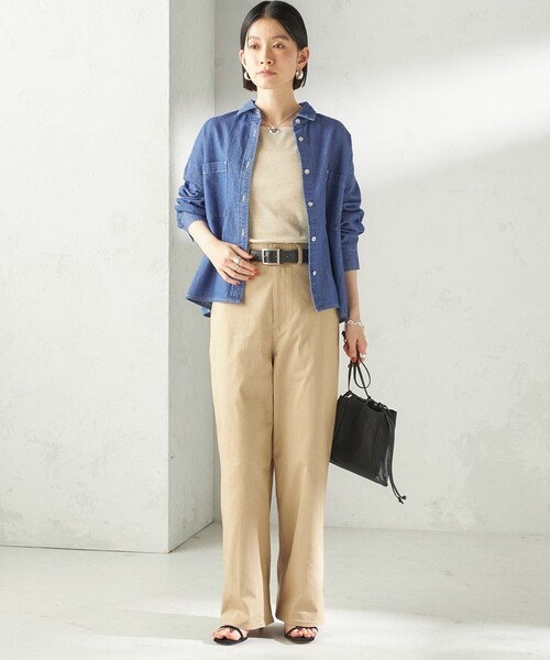 洗濯機可能〉ストレッチ チノ 硫化染め パンツ（チノパンツ）｜SHIPS