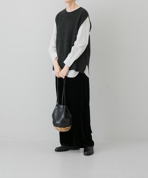 かぐれ（カグレ）の「ハミルトンウールニットベスト（ベスト）」 - WEAR