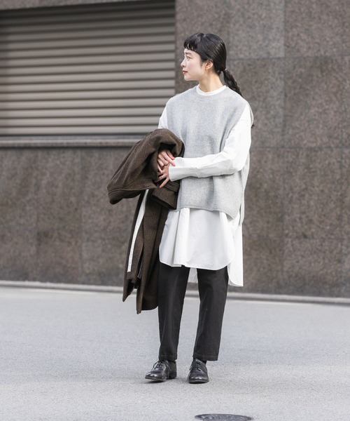 かぐれ（カグレ）の「ハミルトンウールニットベスト（ベスト）」 - WEAR