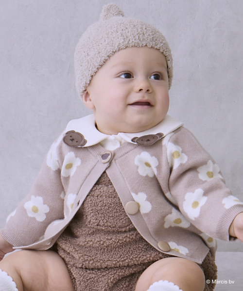 セール】【dick bruna】花柄ニットカーディガン（その他ベビーウェア