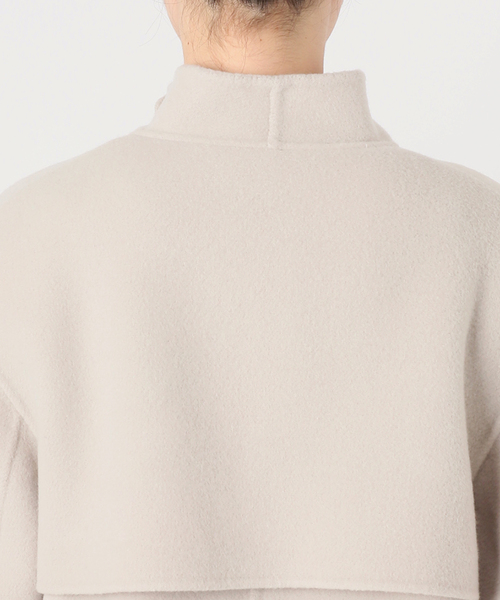 La TOTALITE（ラトータリテ）の「リバーハイネックロングコート