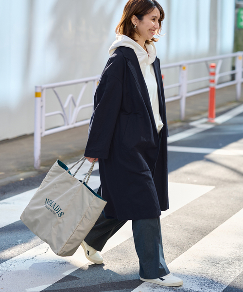 FRAMeWORK（フレームワーク）の「綿麻ポプリンコート（チェスター