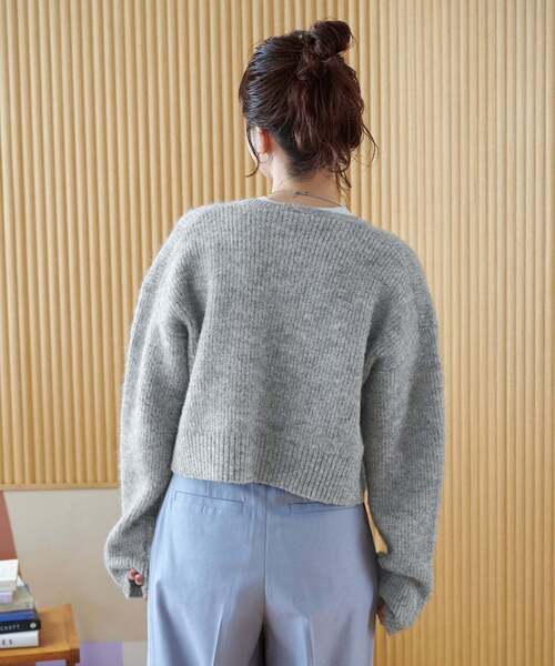 ZOZO限定】手洗い可 / コンパクトニットカーデ（カーディガン/ボレロ