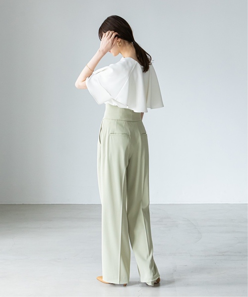 Noble（ノーブル）の「○《追加》ケープフリルブラウス 2（シャツ