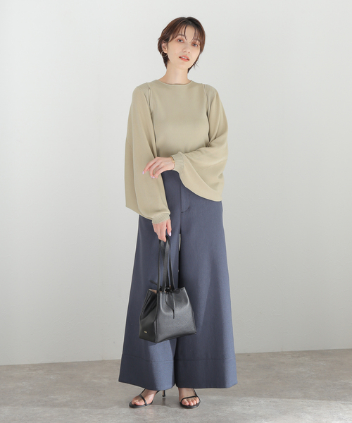 Noble（ノーブル）の「ショートボレロアンサンブルライトニット