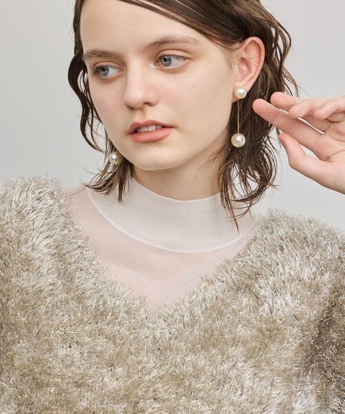 ラメフェザーベスト（ベスト）｜GRACE CONTINENTAL（グレース