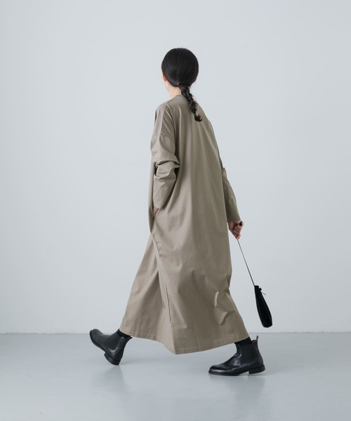 かぐれ（カグレ）の「『2サイズ展開』コットンカットワイドワンピース