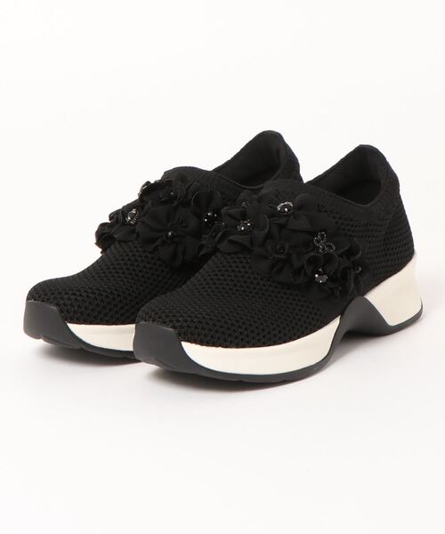 フラワーモチーフスリッポンスニーカー（スニーカー）｜ANTEPRIMA