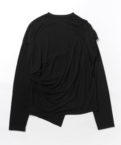 TODAYFUL（トゥデイフル）の「アシンメトリードレープTシャツ（Tシャツ