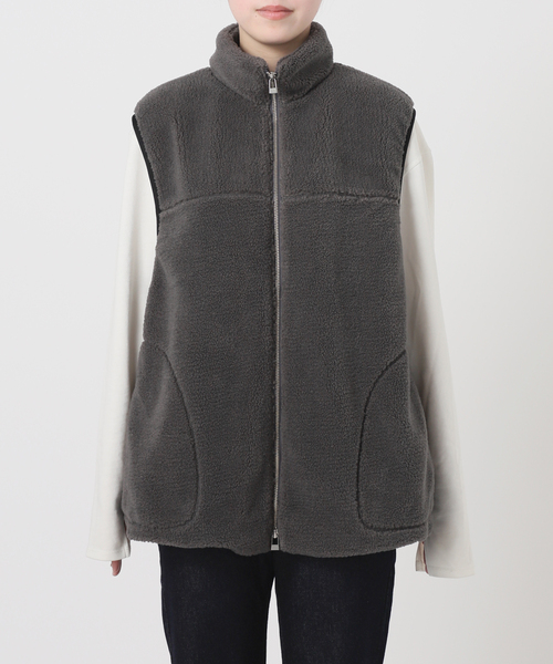 SLOBE IENA（スローブイエナ）の「ボアスタンドベスト（ベスト）」 - WEAR