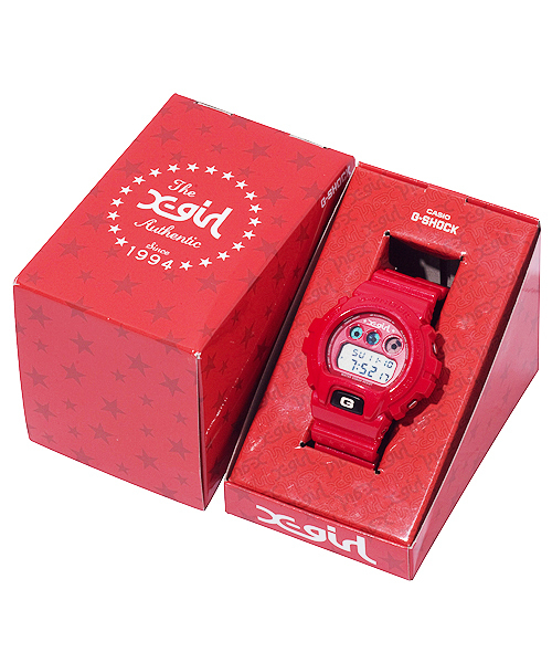 X-girl（エックスガール）の「XG G-SHOCK DW-6900（アナログ腕時計
